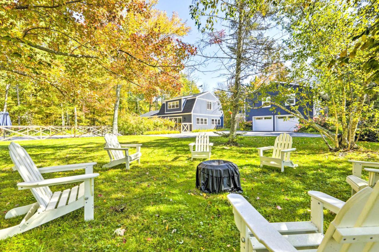 Modern Escape With Fire Pit, Near Lake Waramaug Kent Экстерьер фото